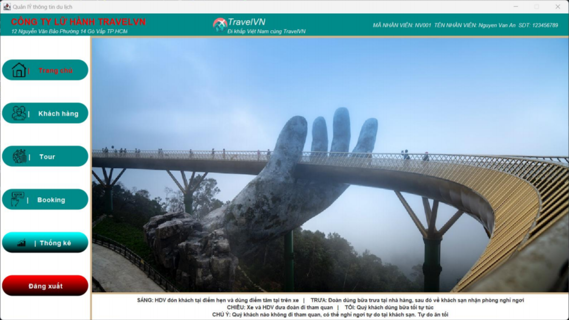 Tourism Information Management System